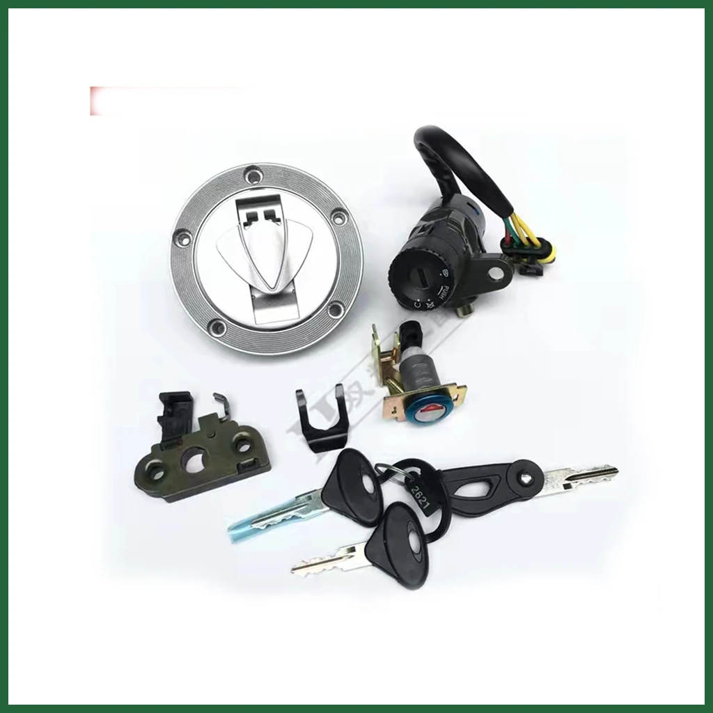 Car Lock Fuel Tank Lock Set Of Locks Key Motorcycle Original Factory Accessories For Keeway Rkf 125