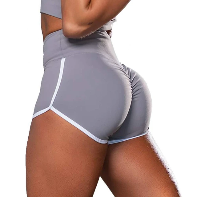 Summer Sport Shorts Women High Waist Elasticated Seamless Fitness