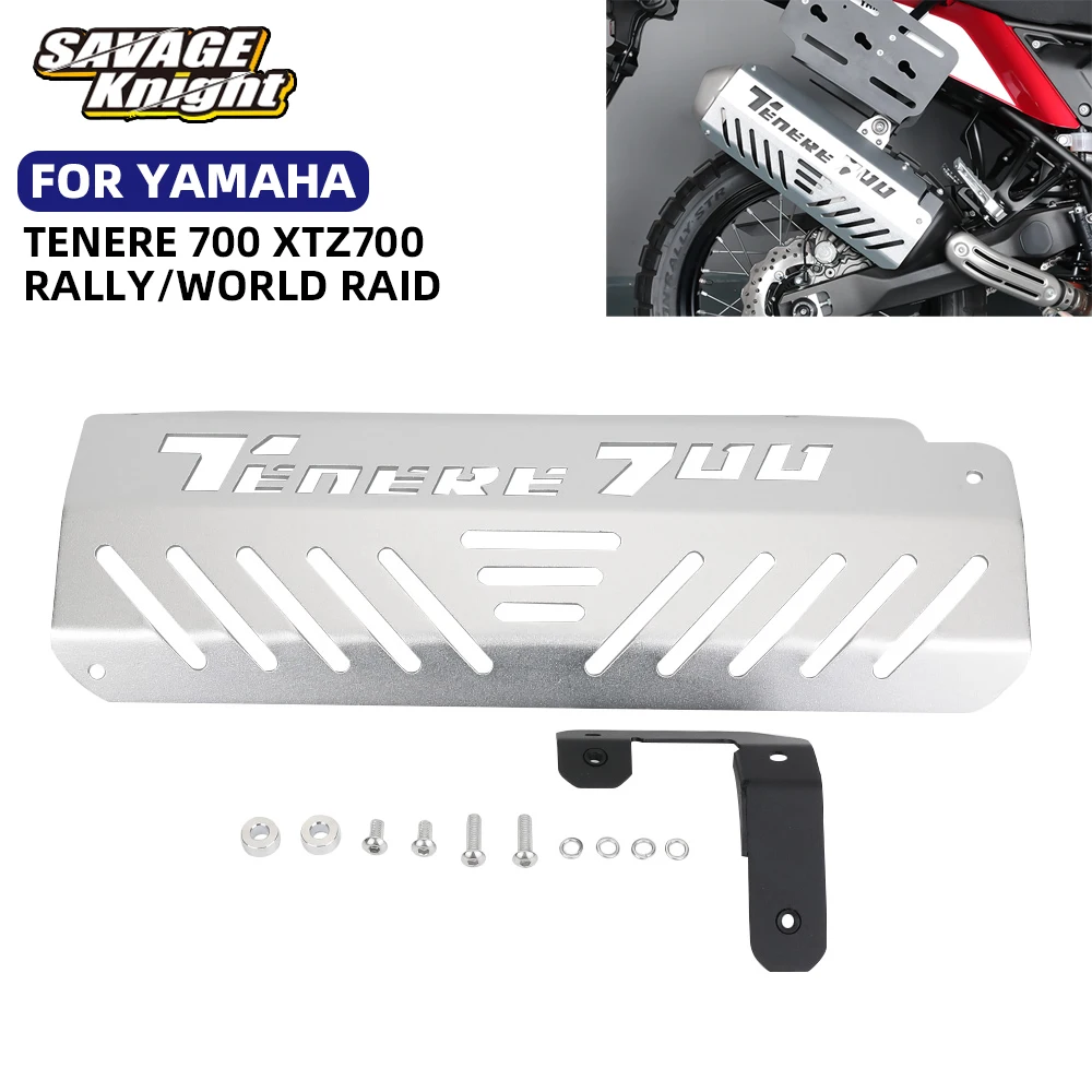 Per Yamaha Tenere 700 Tubo Di Scarico Copertura Scudo Termico Silenziatore Di Scarico Protezione Protezione Tenere 700 Rally World Raid Xtz07 Xtz700 T
