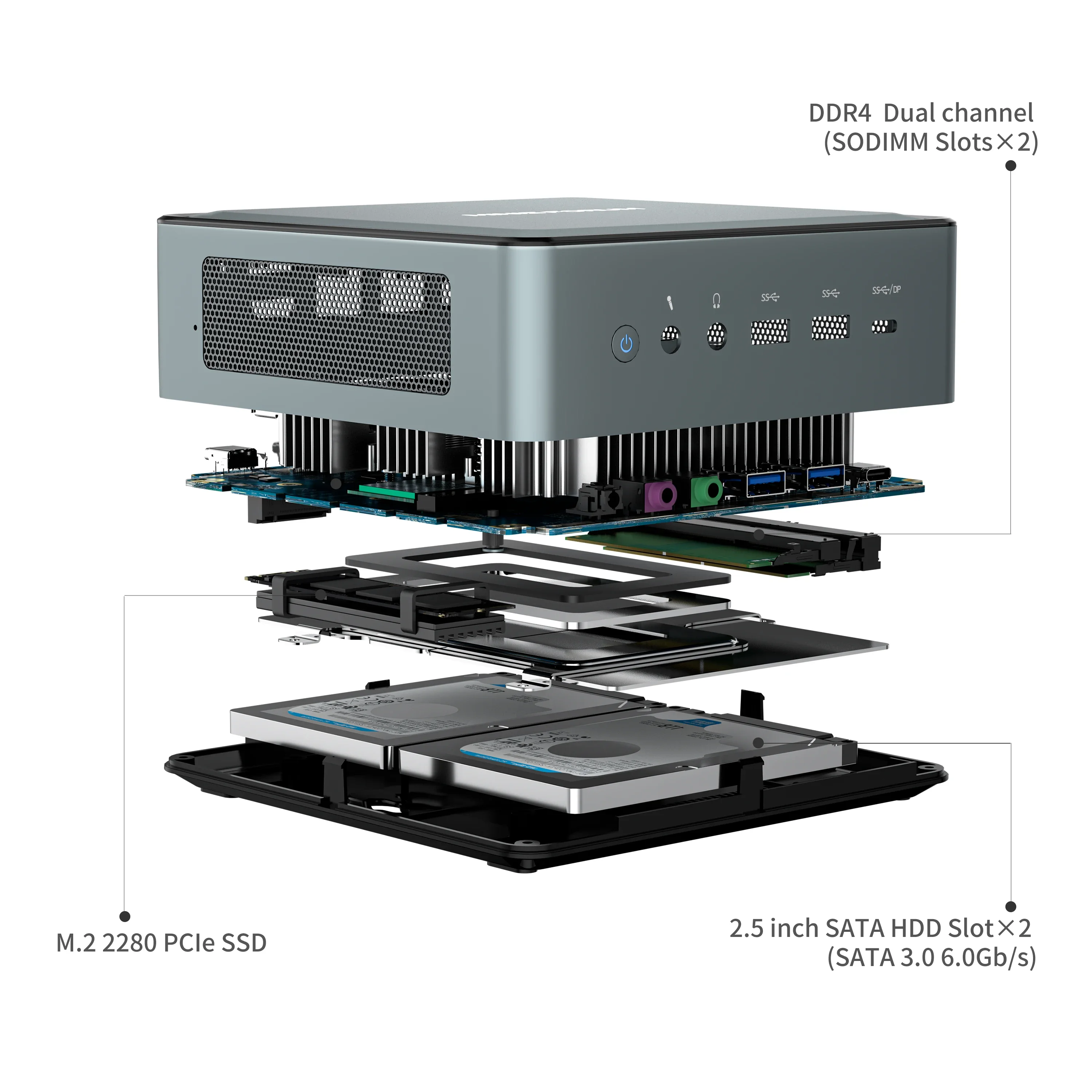 MINISFORUM UM480 Ryzen7 4800U ミニPC 16GB Amazon.com: MINISFORUM Venus Series UM480 Mini PC AMD Ryzen