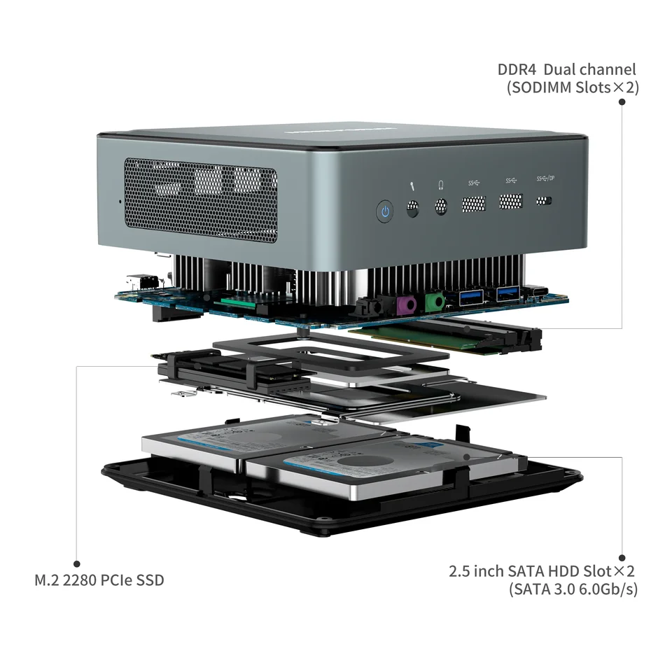 Minisforum Hm80 Amd Ryzen 7 4800u Windows 11 Pro Mini Pc