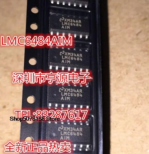 

10 шт. LMC6484 LMC6484AIM AIMX IM SOP14 LMC6064IM IMX SOP14 Оригинальный Новый Быстрая доставка