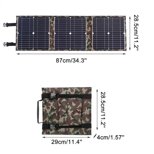 300W Foldable Solar Power Station Solar Panel Kit Complete MPPT Portable Generator Charger 18V for Car Boat Caravan Camping 6