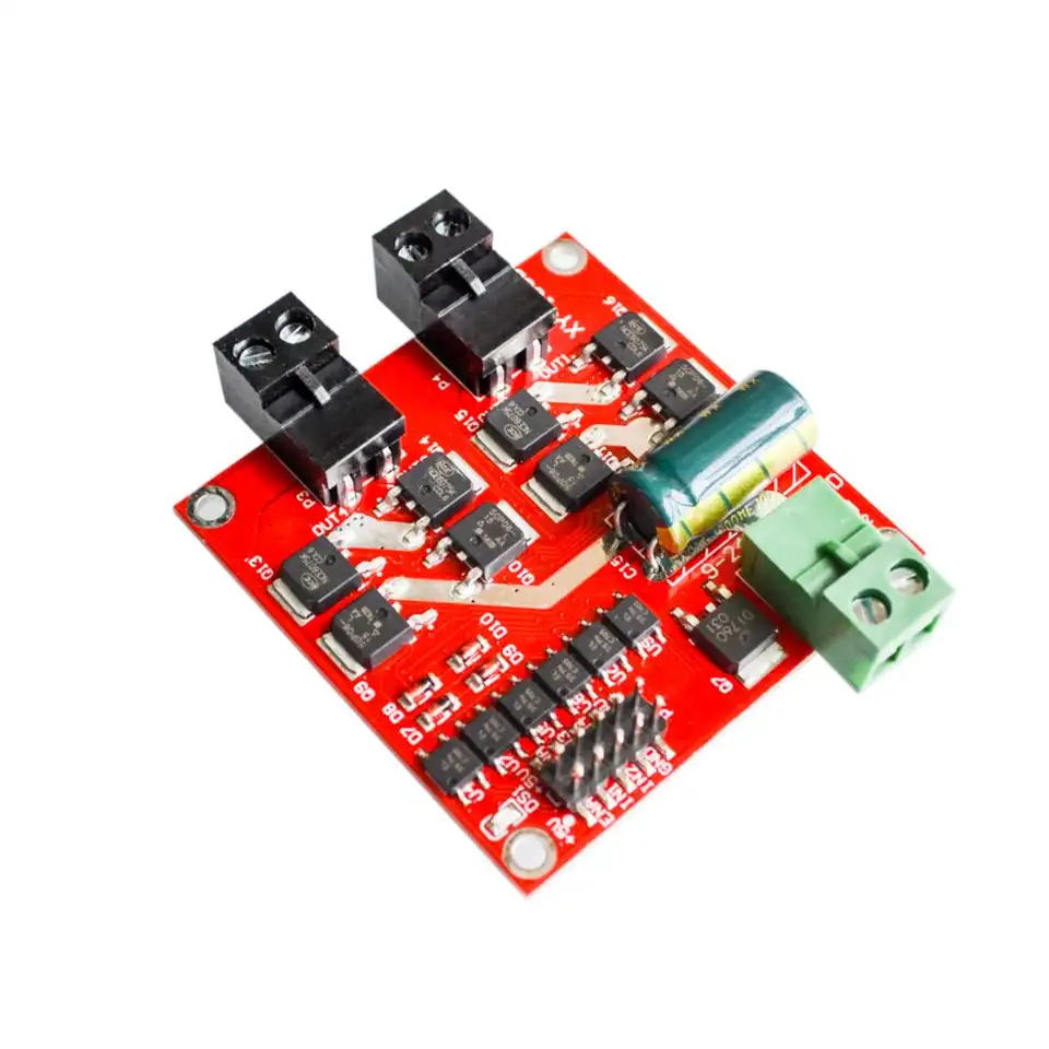 7A 160W Dual DC Motor Drive Module Industrial Grade Positive Negative PWM Speed L298 Logic XY-160D image 3