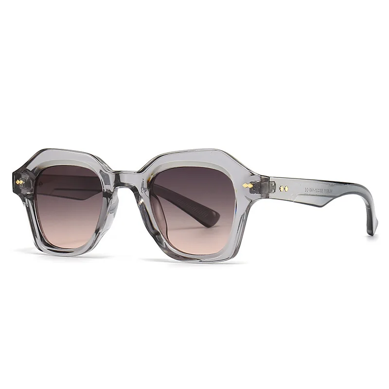 

Винтажные Круглые Солнцезащитные очки YOOSKE для женщин и мужчин, роскошные брендовые дизайнерские солнцезащитные очки в узкой оправе, женские популярные очки, UV400