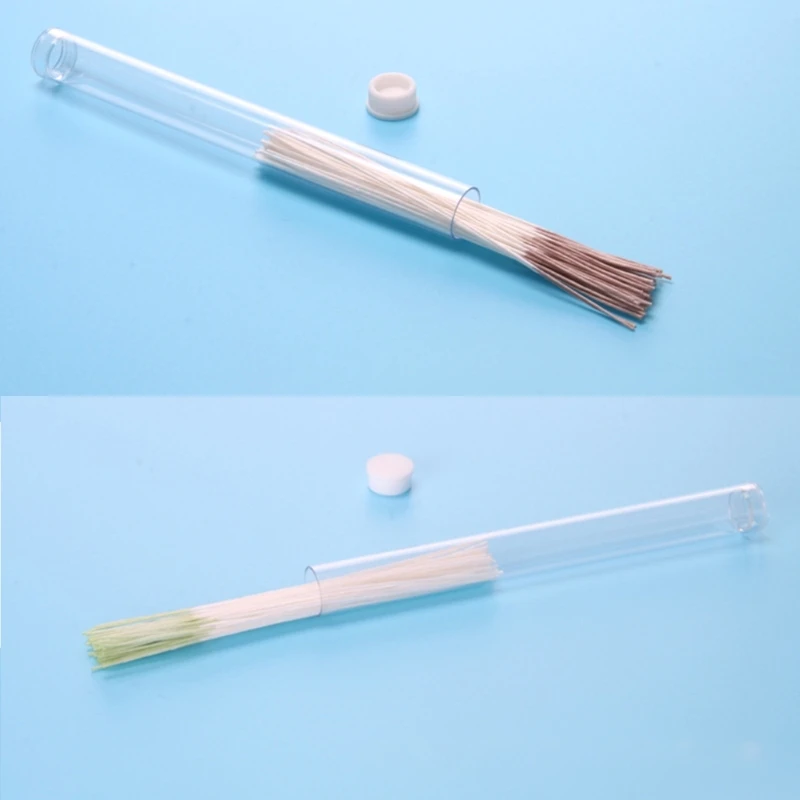 피부 친화적인 귀 구멍 클리너 종이 치실 귀걸이 피어싱 청소 라인 360개 4XBF