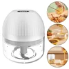 Electric Meat Grinder Home Garlic Pounder Catering Multifunctional Meat Grinder Small Chopper Food Safe Material 9.1*9.1*9cm 2