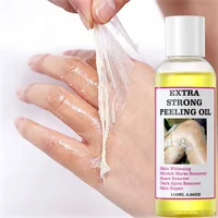 10pcs Yellow Peeling Oil Skincare Set Body Extra Strong Peeling Oil For Dark Skin Brightening Removes Dead Skin Bodycare 2
