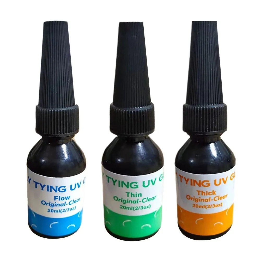 Resina Per Legatura Mosche 30ml Resina UV 30ml Per Legatura Mosche Da Pesca - Spessa, Leggera, Flessibile, Per Mosche A Trota E Salmone Coral Tpu - Foto 3