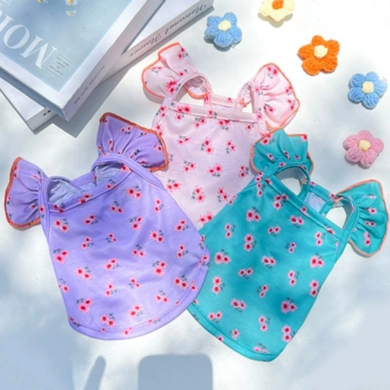 Vestiti Per Cani Estate Gatto Sottile Teddy Vip Bomei Corgi Bears Schnauzer Pet Vest