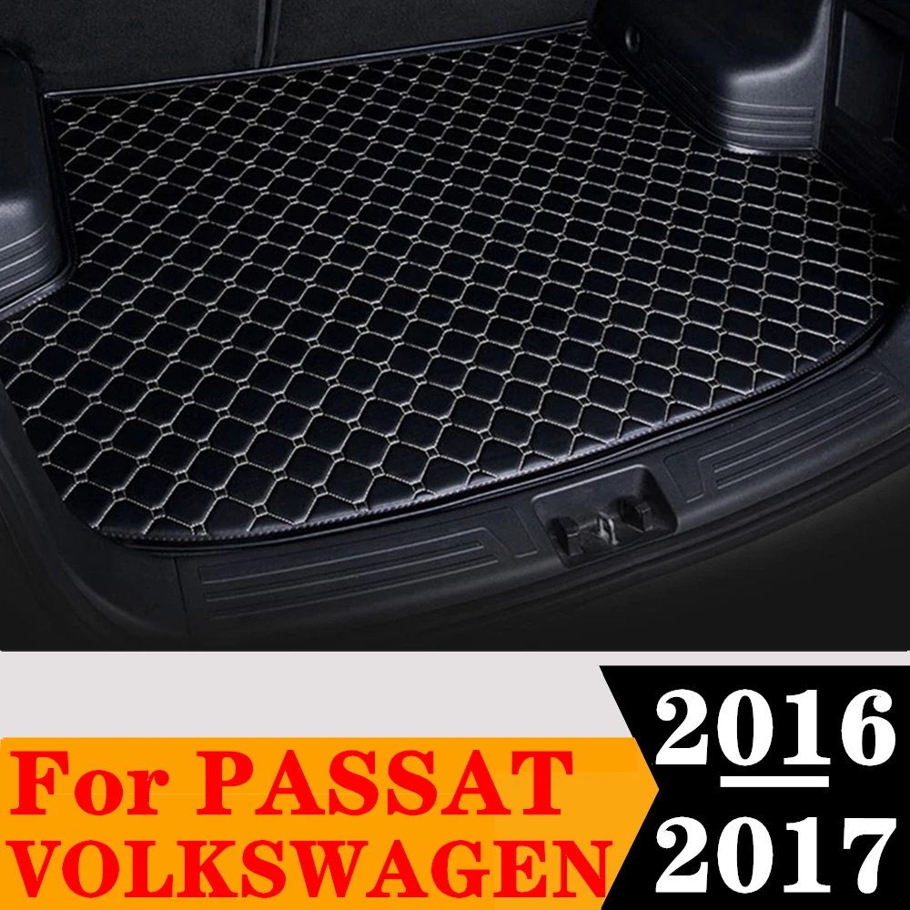 

Коврик для багажника автомобиля для Volkswagen VW PASSAT 2017 2016, задний поднос для груза, багажник, поднос для багажа, коврик для салона автомобиля, ковровые детали