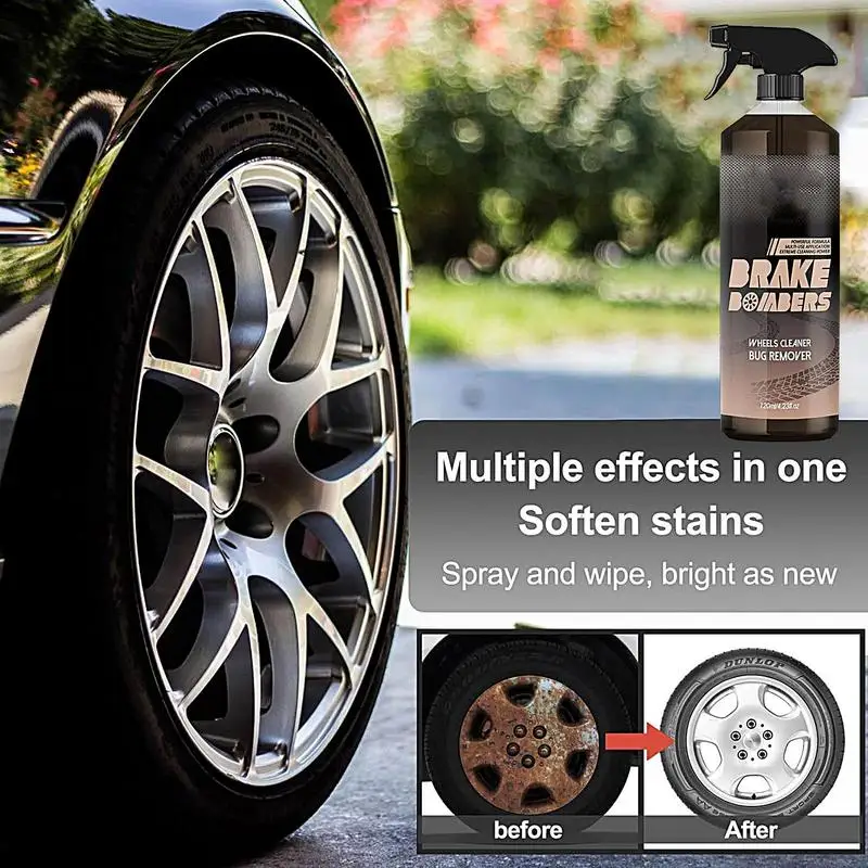 

300ml Wheel Rim Cleaner Powerful Cleaning Solution Works On Cars Trucks SUV Safe And Effective Rim And Brake Buster Spray