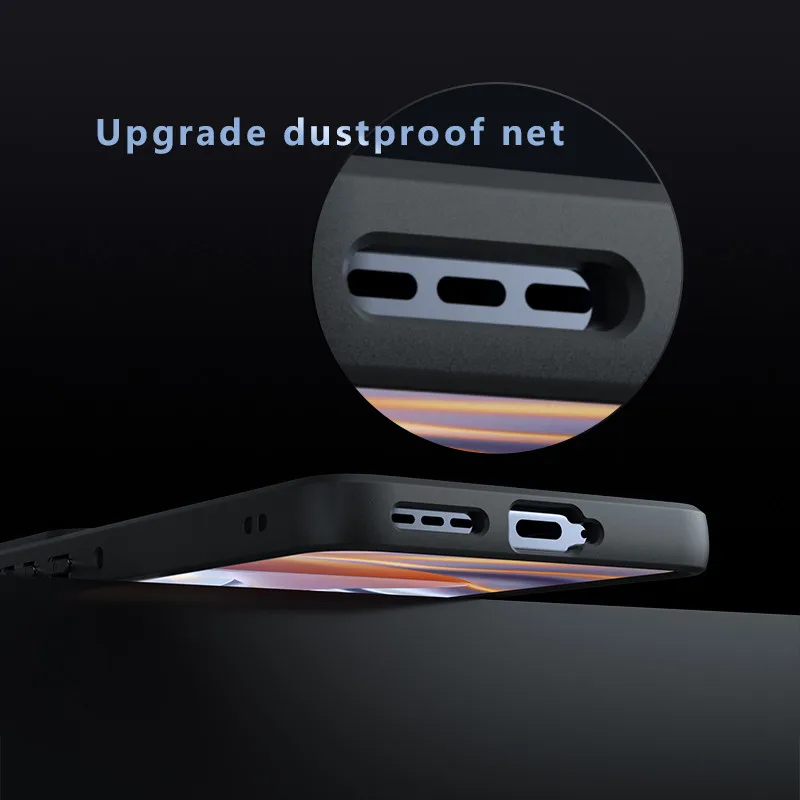 Magnetic Anti-Drop Matte Finish Phone Case with Airbag Corners
