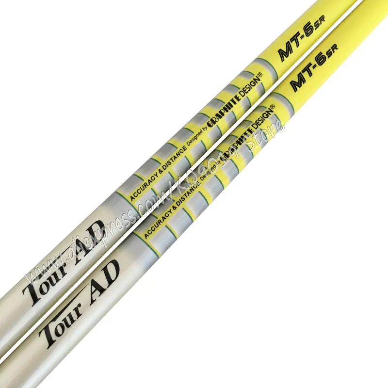 Golf Shaft Tour AD MT-6 Graphite Shaft Free Assembly Connector 0.335 Tip  Size Clubs Wood Driver and Grips