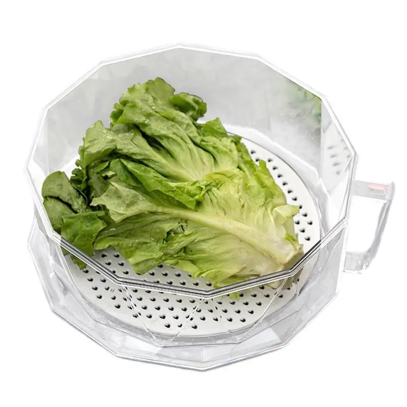 

Прозрачная герметичная Изолированная Крышка для пищевых продуктов с ручкой, пылезащитный прибор для приготовления еды, приспособление для овощей, кухонный лоток для фруктов и еды