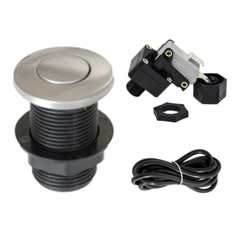 

On Off Push Air Button Jet Tool Set Bath Spa Tubing Kits For Home Tools