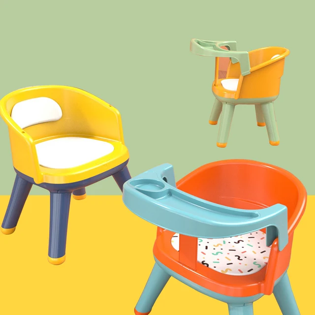 Chaise de salle à manger surélevée pour enfants, coussin de siège  d'apprentissage Anti-traction, dessin animé - AliExpress