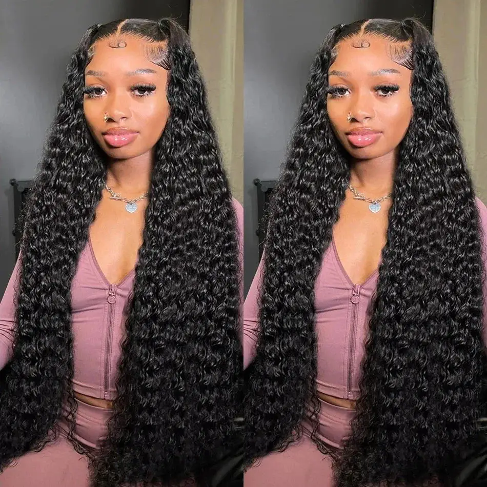 Glueless 100 Human Hair Wig 13x4 Curly Wigs 7x5 Without Glue Human Hair Ready To Wear Deep Wave Wig Vietnamese raw Wear And Go 8 Sd510614ed5e54417b96cb8b33aa25b1ff