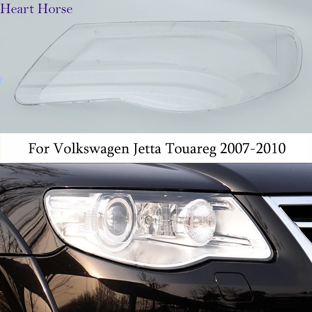 Headlight Cover For Volkswagen VW Jetta Touareg Headlamp Lens Front