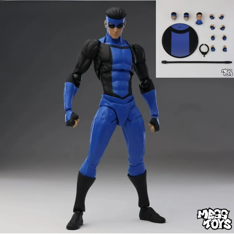 New R Mess Toys Invincible Action Figures Mark Grayson Classic First Suit & Blue-Black New Suit Toys Collection Gifts