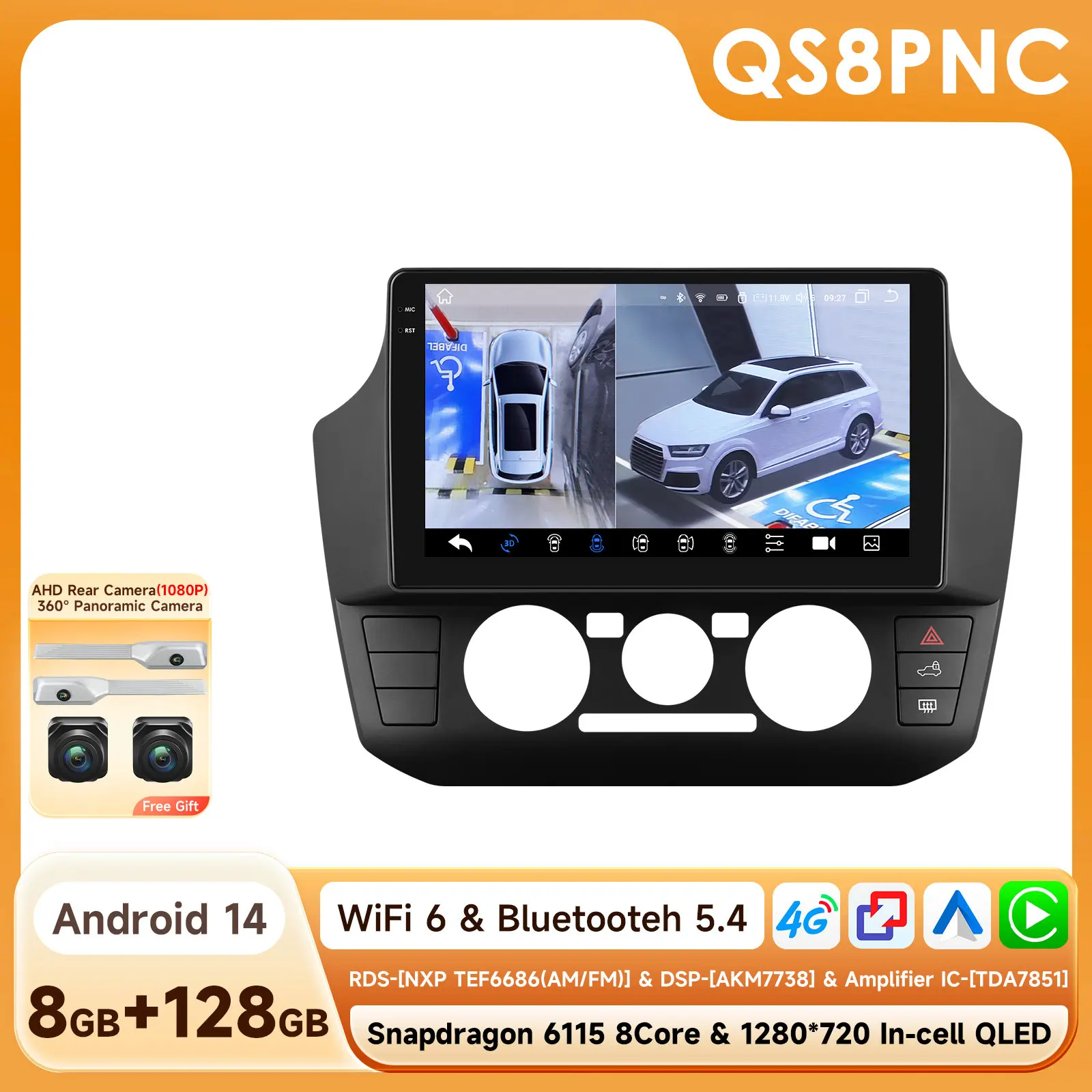 QS8 with 360 Camera