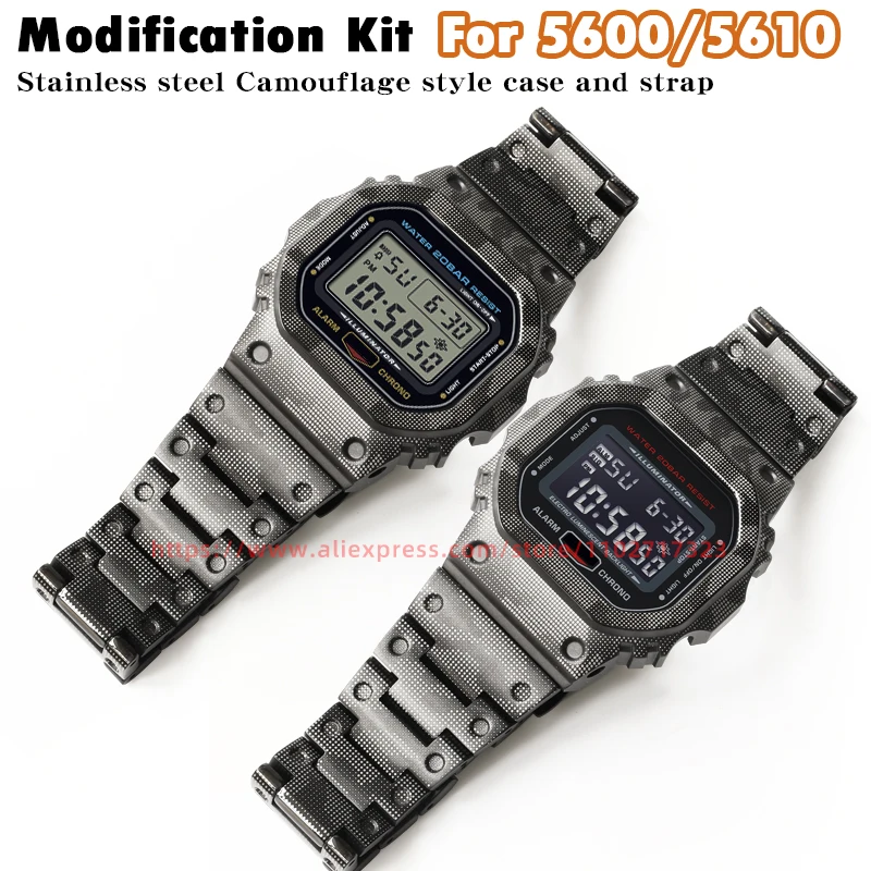 56005610CamouflageCaseDW5600G5600EGWB5600GWM5610ModKitFor