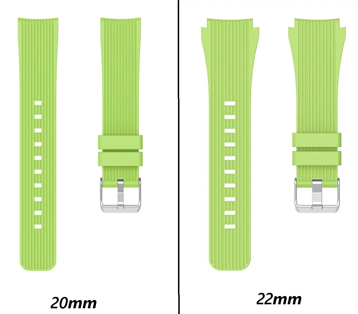 Premium Silicone Watch Band Strap - Universal Design