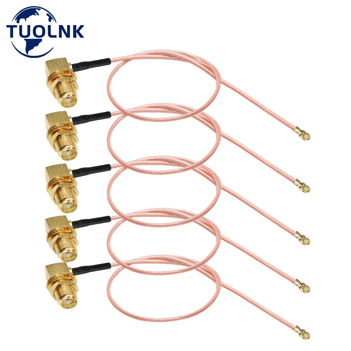 

IPX to SMA Coax Cable SMA Female Right Angle to U.FL UFL IPEX RF Coaxial RG178 Pigtail Cable Router Antenna Mini PCI SMA 5PCS