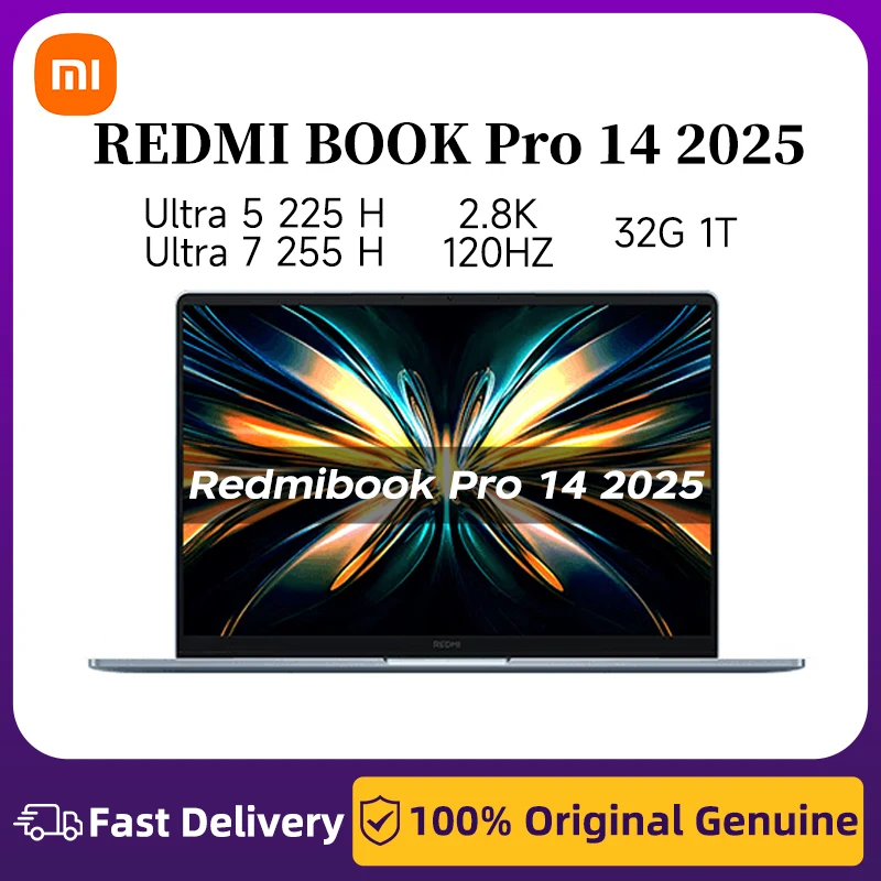 Xiaomi Laptop Redmibook Pro 14 2025 14-inch 2.8K 120Hz Intel Core