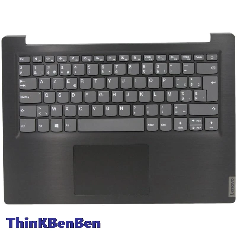 

BE Belgian Keyboard Black Upper Case Palmrest Shell Cover For Ideapad S145 14 IKB 14AST 14API 14IGM 14IWL 14IIL 5CB0S17069