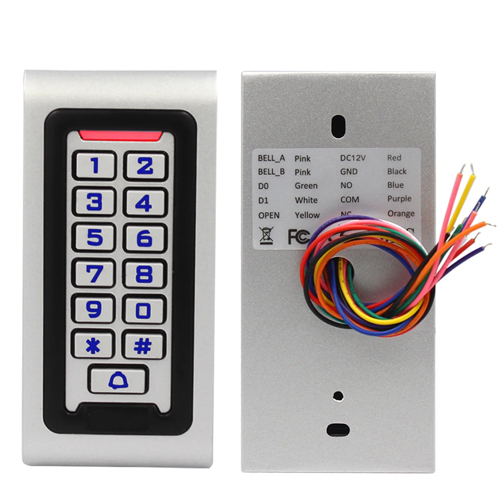Controller Accesso Porta Con Tastiera RFID - Impermeabile IP67 Per Casa E Ufficio, Con Allarme - Foto 10