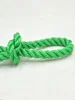 Green Nylon Woven Plastic Rope Truck Cargo Binding Clothes Drying Cord Durable and Sturdy Outdoor Construction Pull Cordage 2