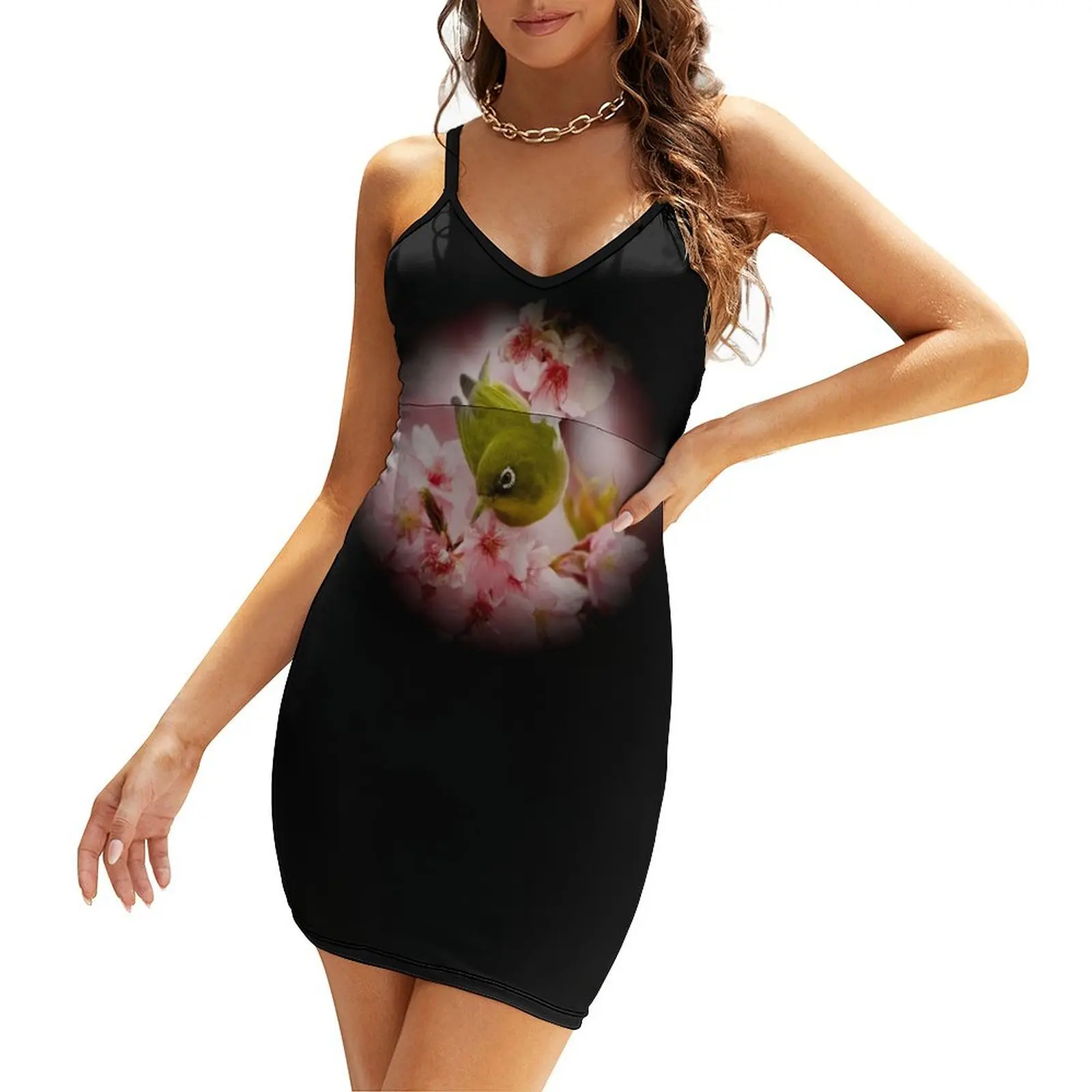

White-Eye, Black Sling Dress party dresses woman clothes long dresses for women