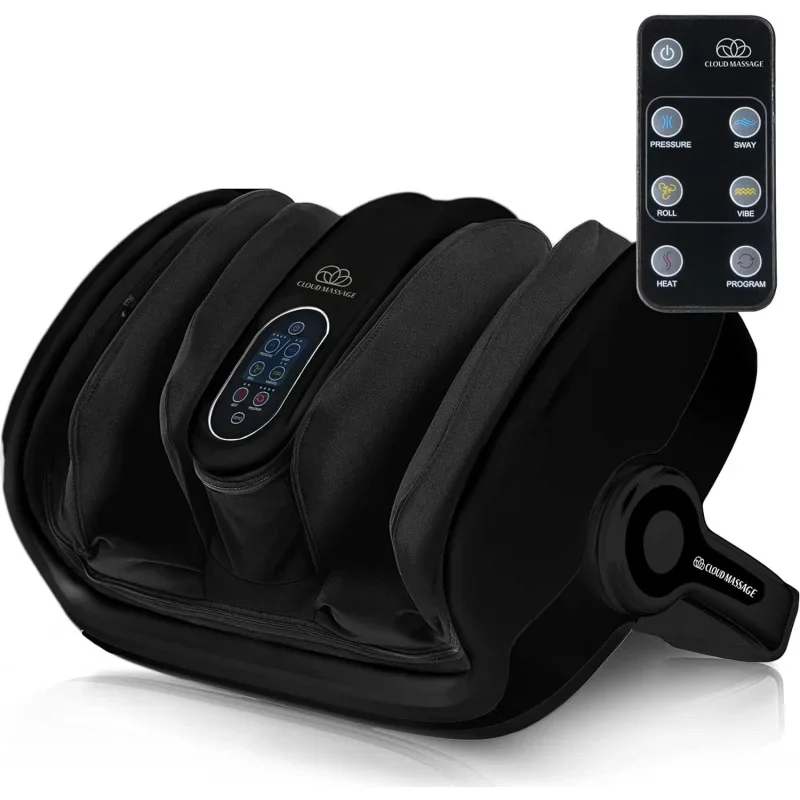 

Cloud Massage Shiatsu Foot Massager with Heat - Feet Massager for Relaxation, Plantar Fasciitis Relief, Neuropathy, Circulation,