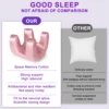 Beauty Pillow Anti-Wrinkle Neck Support Anti-ageing Beauty Pillow For Maintaining Facial Wrinkles Sleep Memory Foam Pillow 4