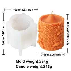 Bee Honeycomb Silicone Mold for Crafting Candles, Soaps, and Aromas (Honeycomb mold - 10935)