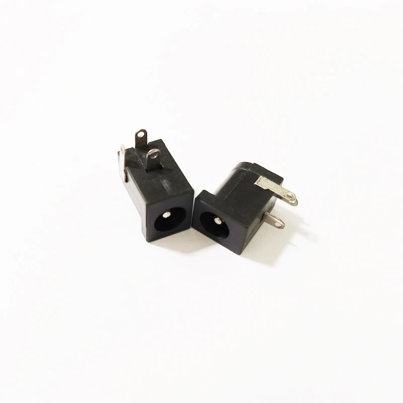 NCHTEK-구리 DC 5.5x2.1mm 전원 공급 장치 암 잭 소켓, 5.5/2.1 배럴 유형 PCB 마운트/무료 배송/1000 개