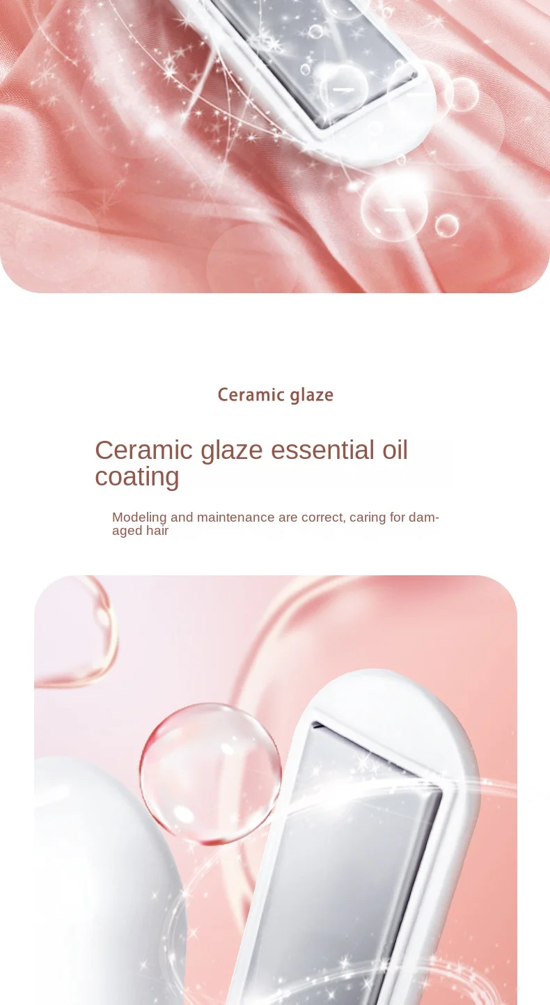 Description Picture 6 of itemMini Wireless Hair Straightener Charging Portable USB Clamp Bangs Curling and Straightening Dual-purpose Hair Straightener ???