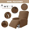 Polar Fleece Recliner Sofa Cover Elastic All Inclusive Boy Chair Cover Relax Armchair Sofa Cover Furniture Cover For Living Room 4