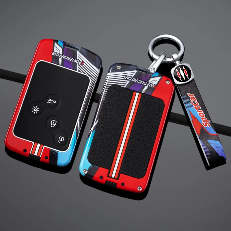 Zink-legierung Auto Schlüssel Fall Abdeckung Shell Fob für Renault Duster Captur Clio Logan Megane Koleos Scenic Nema Fluence Zoe Auto Teile – Detail 9