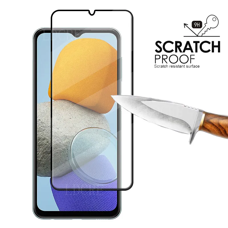 6-in-1 For Samsung M23 5G Glass For Samsung M23 Glass 9H Full Glue Cover Screen Protector For Samsung Galaxy M 23 M23 Lens Glass