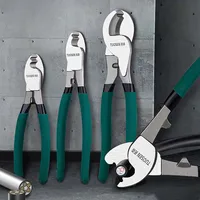 Cable Cutter 6/8/10 Inch Multifunctional Electrician Pliers Stripping Cutting Hand Tools Wire and Tool Manual
