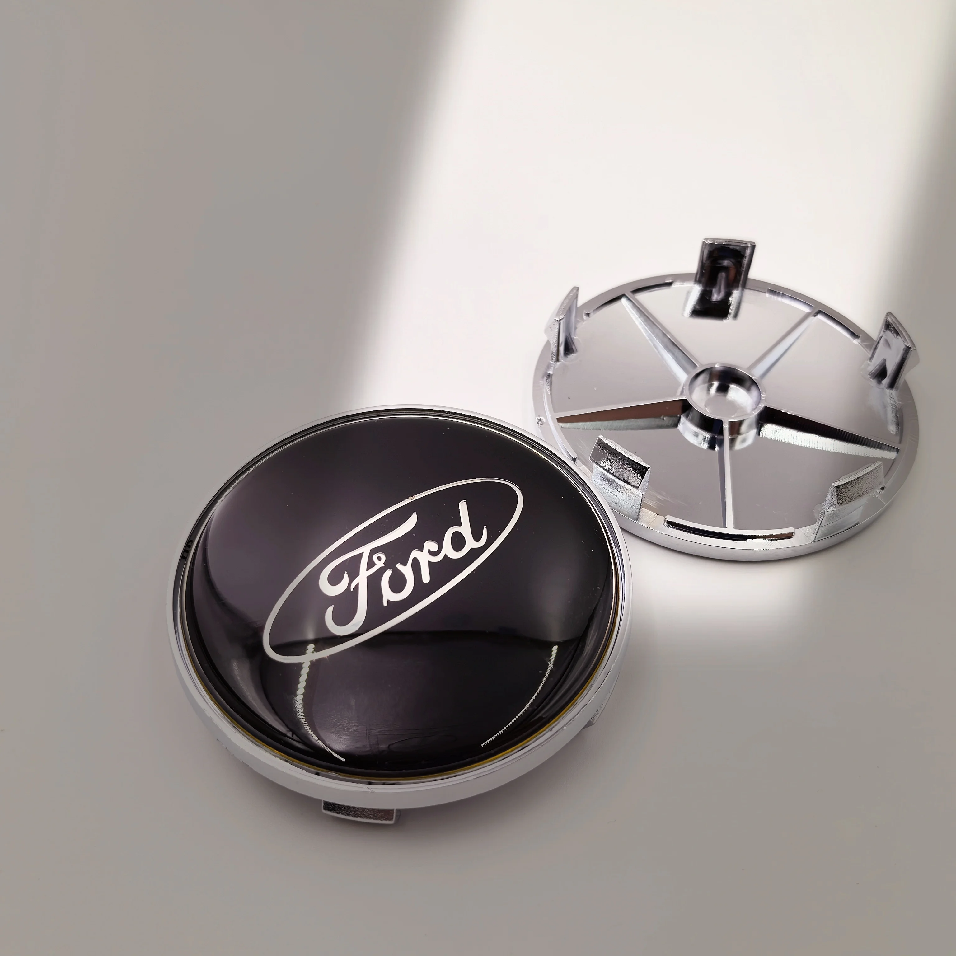 4-Piece Automotive Wheel Center Cap Set - Sleek Car Styling Hubcovers
