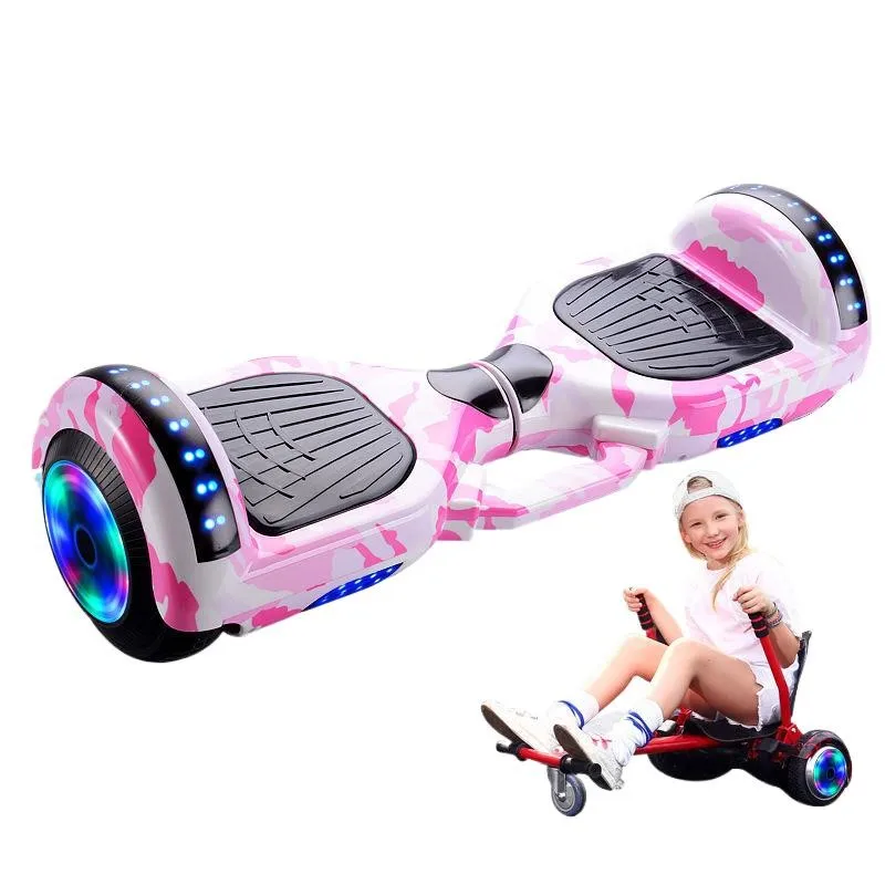 7 Inch Adult Two-wheeled Twisting Bluetooth Marquee Children Electric Balance Scooter