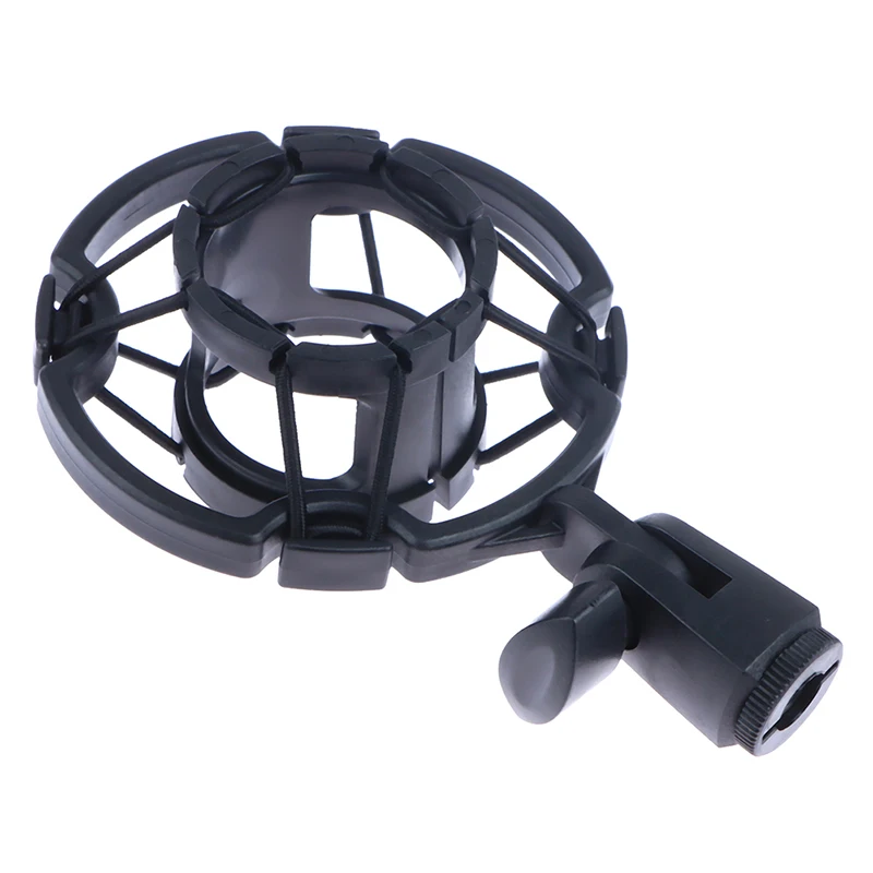Universal Professional Condenser Microphone Shock Mount Holder Studio Recording Bracket For Black Large Mic Clip Accessories