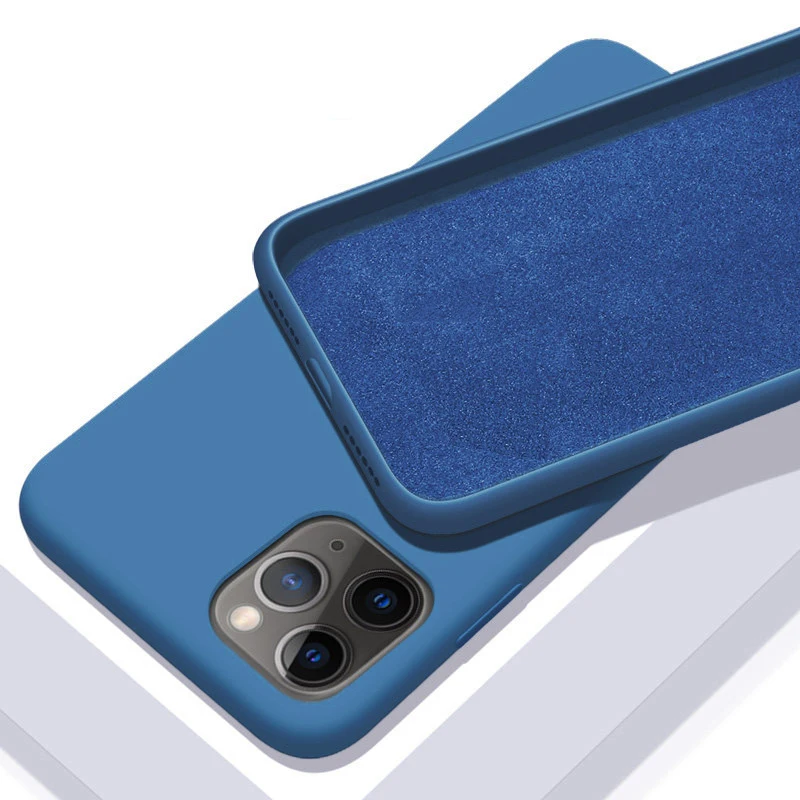 Luxus Flüssigsilikonhülle für iPhone 15 14 13 12 11 Pro Max, weiche Hülle für iPhone 13 Mini X XR XS MAX 8 7 Plus, stoßfeste Schutzhülle – Detail 14