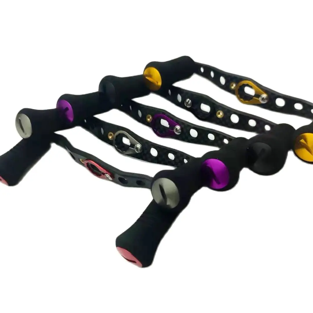 

LinMoFish Luya water 110mm wheel professional modification, carbon plate EVA fishing handle, a variety of colors