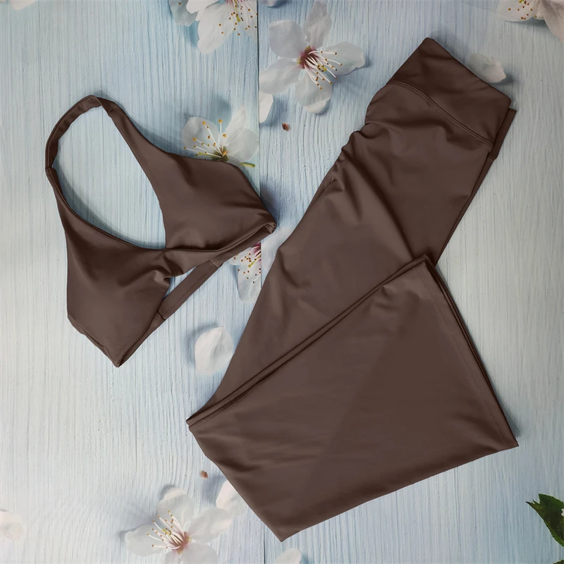Women's Butt Lifting Sports Set - Yoga & Workout Shorts with Training Top