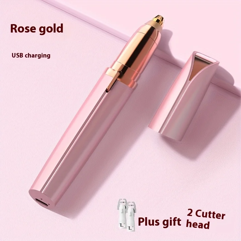 Eyebrow Trimmer for Women, Battery Eyebrow Hair Remover, Painless Electric Razor,Eye Brow and Face Epilator Hair Removal