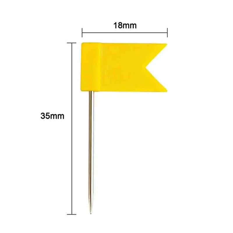 Рисунок 6 - длинные штифты в форме флага